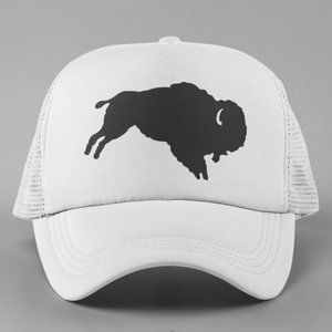 NEW Colorado Buffaloes Retro 1950 Logo Foam Trucker Mesh Snapback Hat WHITE